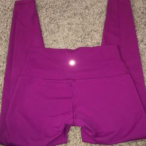 Lulu lemon High Rise Full length